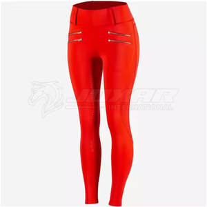 Breathable <b>Equestrian</b> Tights for Women High Waist Compression Riding <b>Leggings</b> Custom Available - Product Image 2