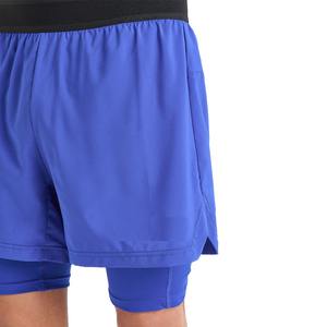 Pantalones Cortos Deportivos para Hombre, de Secado Rápido, Antiarrugas, Transpirables, de Doble Capa, para Gimnasio y Entrenamiento, 100% Poliéster, Servicio OEM - Product Image 2