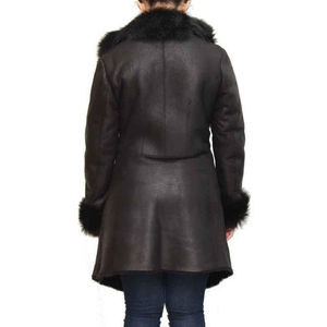 Veste en fourrure d'hiver personnalisée 2026, manteau long en laine pour femmes, parkas pour femmes, parka à capuche pour femmes pour l'hiver avec OEM - Product Image 4