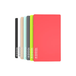 Power Bank Ultra-Sottile a Forma di Carta di Credito 4000mAh con Cavo Integrato, Batteria Esterna Portatile - Product Image 1