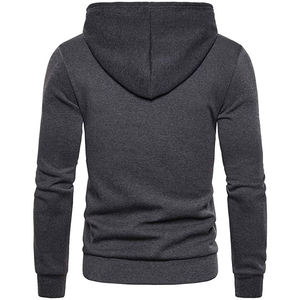 Sweat à capuche pour homme Sweat-shirt athlétique à capuche polaire pour homme Sweats à capuche manches longues en plein air Poches kangourou - Product Image 5