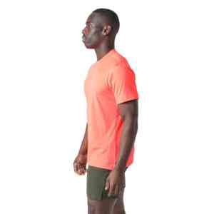 T-shirts de sport de course à pied les plus vendus, vêtements de fitness musculaire pour hommes, coupe régulière, tricot uni, fibre de polyester formelle - Product Image 2