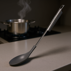 Cuchara de Cocina de Nylon FORMA Gris y Cromado 06GD002 - Product Image 3