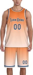 Uniforme de baloncesto ligero para adultos Estilo único Color sólido Conjunto de talla grande de alta calidad Transpirable - Product Image 5