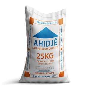 Organic Celtic Sea Salt Powder 25kg Bag Egypt Wholesale AHIDJE Refined 99% Food Grade Halal Iodine Optional International 99.8% - Product Image 1