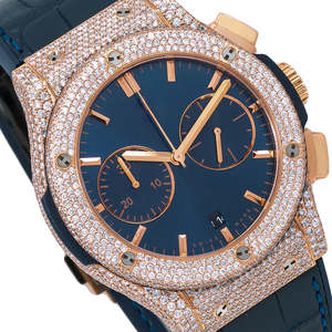 Urban Frost Luxury Fashion Analog Iced Stainless Steel <b>Watch</b> Roman Numeral Scale Hip-Hop Style Quartz Movement Limited Edition - Product Image 2