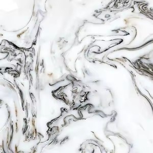 Ne-xon Blanc 600x600mm Carreaux de porcelaine polis 60x60cm Carreaux de sol en céramique de conception de salle de bain brillante - Product Image 1