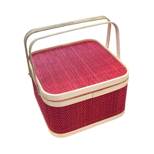 Hot Selling Product Eco-Friendly Bamboo Gift <b>Baskets</b>: Perfect for <b>Picnics</b> & Gifting with High Quality - Product Image 1