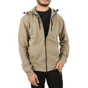 Veste Softshell Homme Personnalisée en Usine, Coupe Slim Décontractée, Tissu Polyester, Capuche, Fermeture Éclair Avant, Modèle Uni Tendance pour Homme par Ako - Product Image 1
