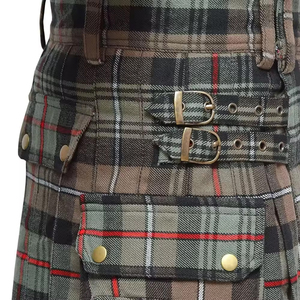 Kilt utilitaire en tartan écossais de haute qualité pour hommes pour hommes Scottish Highland Wear Kilts utilitaires pour hommes - Product Image 3
