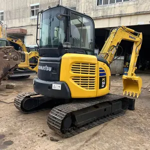 Machine d'excavateur d'occasion du Japon excavateur KOMATSU pc55MR excavateur utilisé KOMATSU pc55 PC55MR EN CHINE