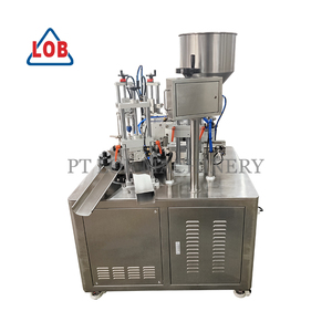 เครื่องบรรจุและปิดผนึกแบบอัลตราโซนิก LOB USF-05  วัสดุ SUS304 ควบคุมด้วย PLC เหมาะสำหรับซอส มายองเนส ฯลฯ - Product Image 1