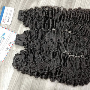 Extensiones de Cabello Natural Virgen en Oferta 2025, Color Natural, Rizo Birmano al Vapor, Trama de Máquina, Sin Enredos, Sin Caída, Venta al por Mayor, Vietnam - Product Image 5