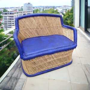 100% écologique Durable salon canapé bambou canne coussin canapé ensemble pour extérieur intérieur jardin arrière-cour accoudoir canapé - Product Image 5