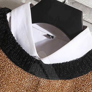 Suéter de Cuello Redondo Estampado Extra Grande para Hombre, Estilo Urbano, Tejido de Punto, 100% Algodón, Transpirable, Diseño Personalizado al por Mayor - Product Image 2