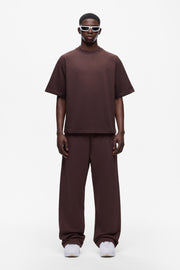 High Quality Print Cotton Oversized <b>Tshirt</b> Vintage Drop Shoulder Luxury Heavy Weight Custom Boxy Cropped T Shirt Men - Product Image 2