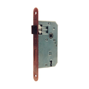 Serratura Blister Patent Q.8/70 Bronz.40 B.Tondo - Product Image 1