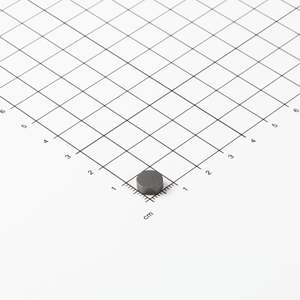 Magnete a disco in ferrite dura Ø8x3mm - Product Image 1