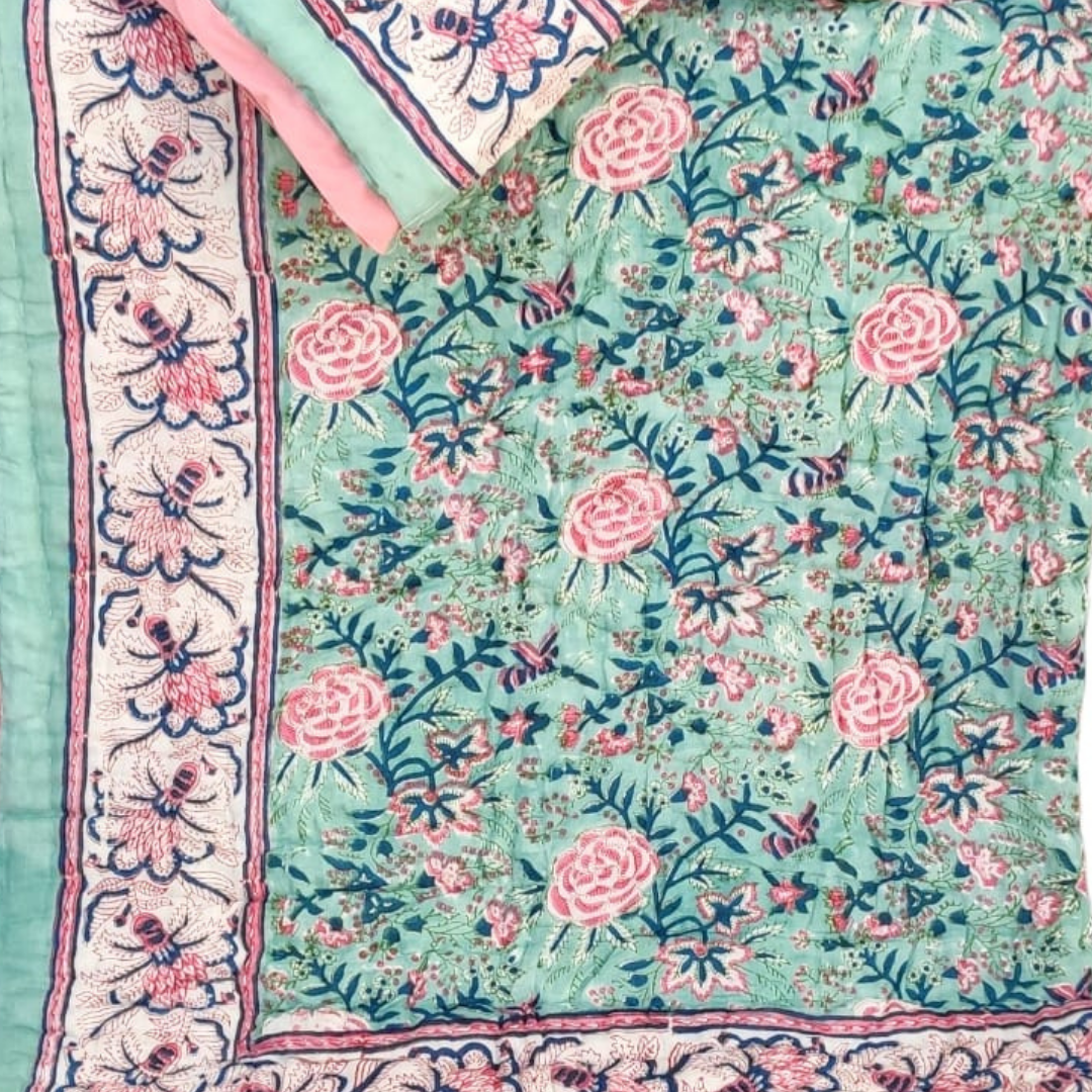 Mint Green & Baby Pink