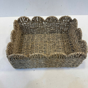 Cesta de Almacenamiento Rectangular de Lujo de Fibra Natural (Seagrass) - Ecológica, Multifuncional y Multiusos con Dimensiones Precisas - Product Image 4