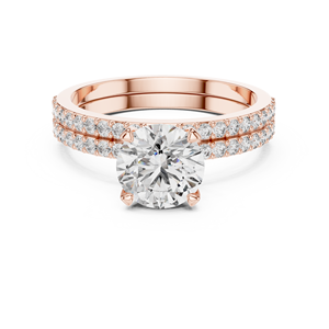 Anillo de Diamantes Cultivados en Laboratorio de 1 1/2 Quilates a Precio Accesible, con Incrustaciones de Diamantes, Oro Amarillo de 18 Quilates, Chapado en Rodio de Lujo, Certificado, Regalo de San Valentín, Anillo de Compromiso - Product Image 6