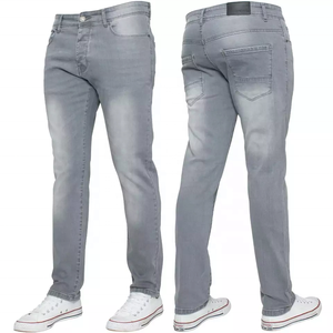 URBANGAZER Jeans droits extensibles personnalisés édition affaires pour hommes de grande taille style formel/décontracté - Product Image 2