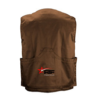 Gilet d'entraînement pour chien unisexe avec logo personnalisé, col en V, décontracté, pour la randonnée en plein air, automne, softshell, écologique, poches imperméables