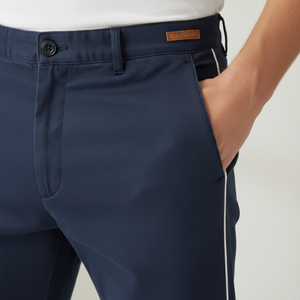 Premium Side-Striped <b>Jogger</b> Sweatpants for <b>Men</b> Relaxed Fit <b>Cuffed</b> Cotton Mid High Quality Urban Aesthetic OEM Service Trousers - Product Image 3