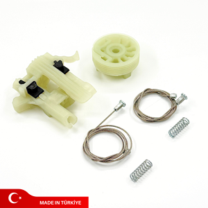 Kit de réparation de lève-vitre avant droit 68070266AD pour Fiat 500 312 500C (2007-actuel) - Product Image 1