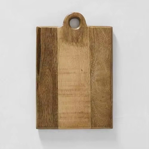 Planche à découper en bois de grain d'extrémité pour le travail de boucher résistant fournissant la surface durable forte pour la coupe quotidienne de viande - Product Image 1