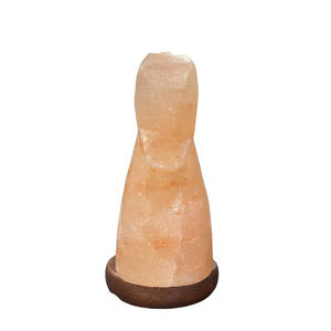 Lampes en sel de l'Himalaya rose sculptées à la main, artisanat naturel en gros, base en bois, pierre de cristal naturelle décorative disponible - Product Image 3