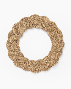 Classic Organic Seagrass <b>Placemat</b> ecofriendly Seagrass Woven <b>Placemats</b> Round <b>Placemats</b> for Dining Table <b>Leather</b> - Product Image 3