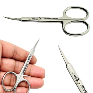 Tijeras para Cutículas de Acero Inoxidable Curvadas de Alta Calidad, 3.75 Pulgadas, Cortaúñas de Precisión para Manicura y Pedicura, Herramienta de Cuidado de Uñas - Product Image 4