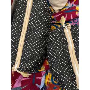 Pochette cosmétique Dotty, grande trousse de maquillage transparente en PVC avec fermeture à glissière, design imprimé à pois écologique et mignon, modèle de sac en PVC - Product Image 4