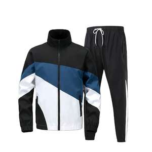 Nuevo Conjunto Deportivo de Invierno para Hombre, Sudadera con Capucha de Forro Polar con Cremallera Completa y Logotipo Personalizado, Conjunto Deportivo para Hombre por RSW - Product Image 2