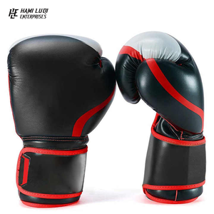 Gants de boxe personnalisés en gros de haute qualité 2024 gants d'entraînement de 6oz à 16oz en cuir PU pour une utilisation sportive - Product Image 5