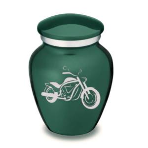 Urnes funéraires en aluminium à fleurs blanches et souvenir Meilleures ventes Petit souvenir fabriqué en Inde - Product Image 2