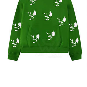 Ropa de moda Transpirable Basics Puff Print Hoodies Último estilo Venta al por mayor Puff Print Hoodies - Product Image 6