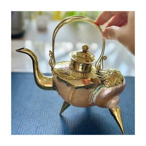 Juego de tetera artesanal de conchas marinas con taza de madreperla Impresionante juego de té inspirado en la costa para decoración y embalaje de regalo - Product Image 6