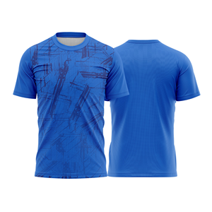 Camiseta de Fútbol Unisex de Manga Corta, Cuello Redondo, Ligera y de Primera Calidad, con Logotipo Frontal Personalizado, Nombre del Equipo Personalizado, 100% Poliéster de Secado Rápido - Product Image 1