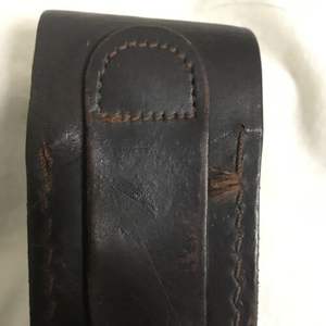 Funda de Cuero Puro Original Hecha a Mano, Funda de Cuero Portátil Cosida a Mano con Acabado de Alta Calidad para Cuchillos - Product Image 5