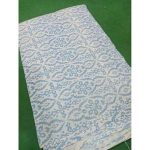 Tissu imprimé en coton pur floral, toucher doux, respirant, léger, respectueux de la peau, impression réactive, adapté à un usage quotidien - Product Image 4