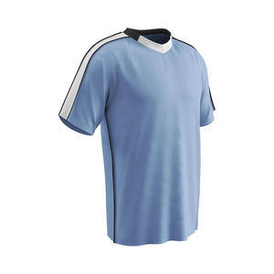 Camiseta de Fútbol Personalizable 100% Poliéster de Secado Rápido, Popular Camiseta de Fútbol con Logotipo Frontal, Servicio OEM Disponible - Product Image 2