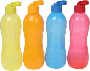 Plastic <b>Water</b> <b>Bottle</b> Round Cap 500ml 750ml 1000ml <b>Plain</b> Design Virgin Material Fridge Safe Wholesale Bulk Drinking <b>Bottles</b> - Product Image 4