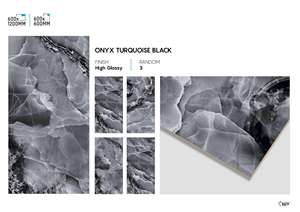 Azulejos de Porcelana de Alto Brillo de Lujo de 600x1200 mm, Superficie Pulida para Paredes y Pisos para Interiores - Product Image 3