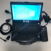 Laptop CF53 + Adaptador de Comunicación C-A-T ET4 478-0235 ET3 ET SIS Flash, Herramienta de Diagnóstico para Camiones, Maquinaria de Construcción y Excavadoras