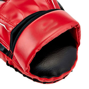 2025 logotipo personalizado Rojo Negro mano punzonado almohadilla de enfoque Mini Kick Boxing Taekwondo HERRAMIENTA DE ENTRENAMIENTO BOXEO Focus Pad servicio OEM - Product Image 4