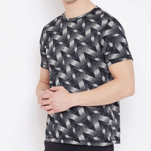 2024 verano Camisetas de moda simples para hombres de alta calidad de secado rápido transpirable Anti-Pilling logotipo personalizado estampado gran oferta de talla grande - Product Image 2