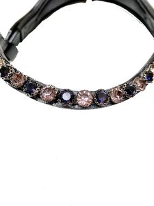 Bride à langer en cuir de cheval de qualité supérieure avec muserolle demi-ronde pour débarrasser les chevaux à un prix abordable - Product Image 4