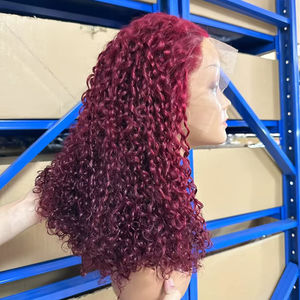 Letsfly $80 Promotion 13x4 Lace Full Frontal <b>Wigs</b> 20inch 250g Pixie <b>Curly</b> 100% <b>Human</b> <b>Hair</b> <b>Wigs</b> 10A Wholesale Factory Hot Saling - Product Image 1